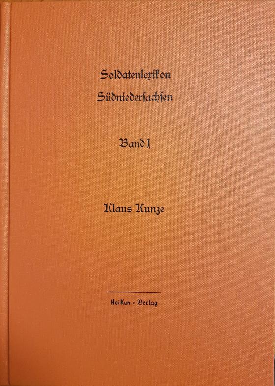 Cover-Bild Soldatenlexikon Südniedersachsen