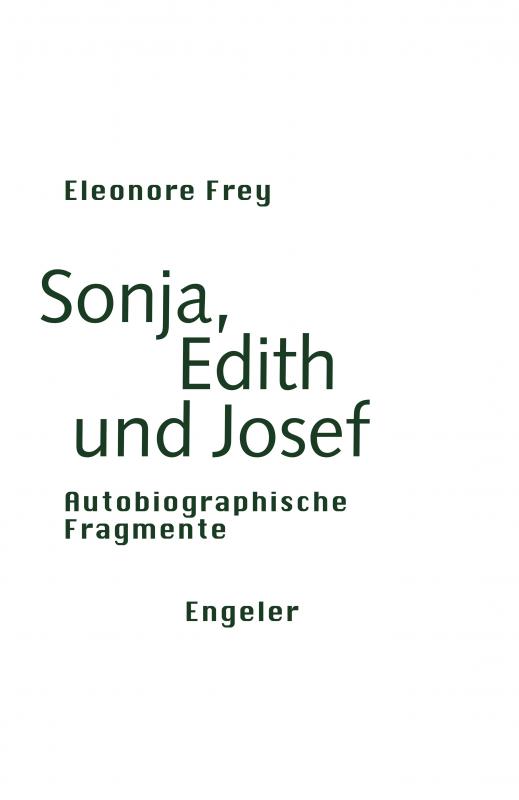 Cover-Bild Sonja, Edith und Josef