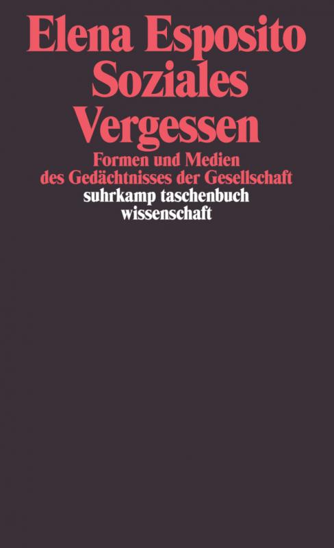 Cover-Bild Soziales Vergessen