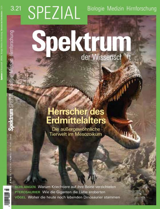 Cover-Bild Spektrum Spezial - Herrscher des Erdmittelalters