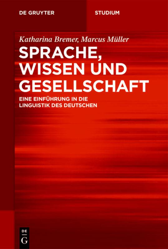 Cover-Bild Sprache, Wissen und Gesellschaft