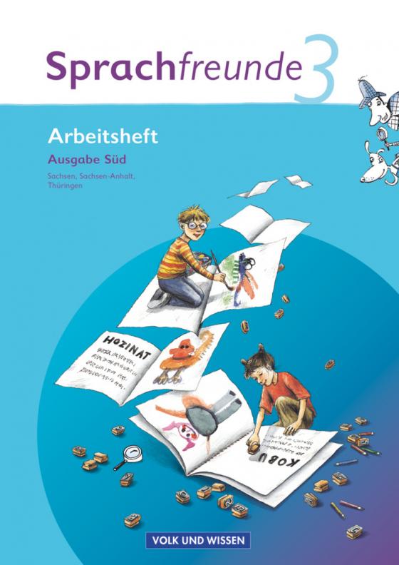 Cover-Bild Sprachfreunde - Sprechen - Schreiben - Spielen - Ausgabe Süd 2010 (Sachsen, Sachsen-Anhalt, Thüringen) - 3. Schuljahr