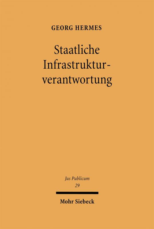 Cover-Bild Staatliche Infrastrukturverantwortung