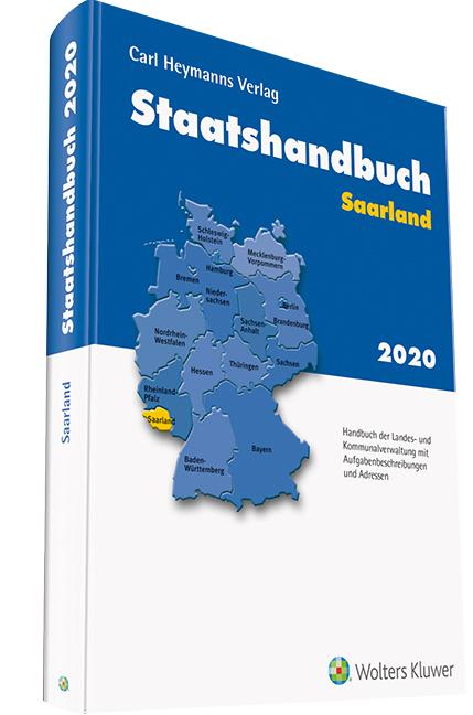 Cover-Bild Staatshandbuch Saarland 2020