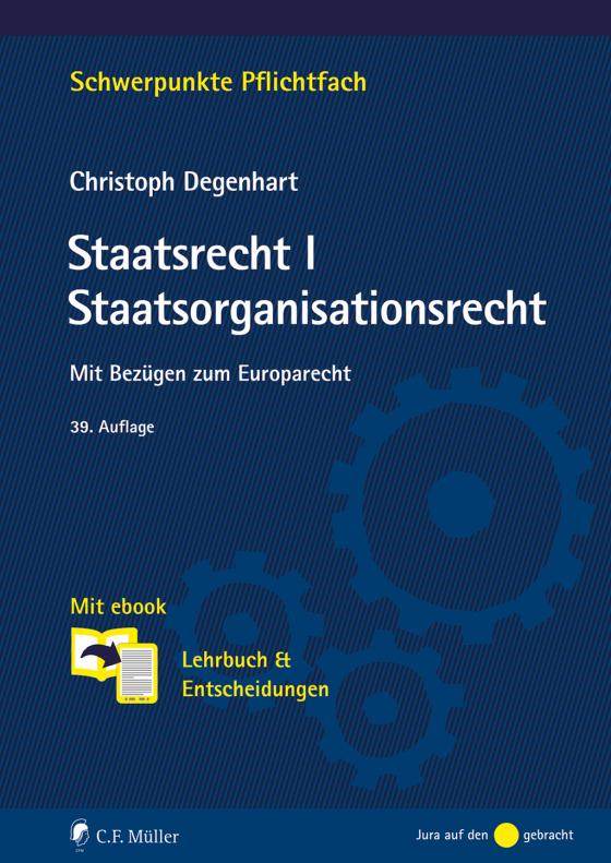 Cover-Bild Staatsrecht I. Staatsorganisationsrecht