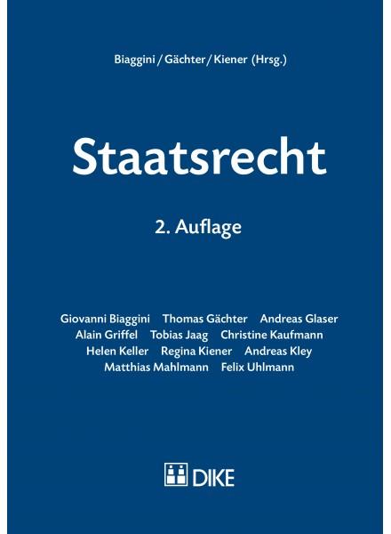 Cover-Bild Staatsrecht