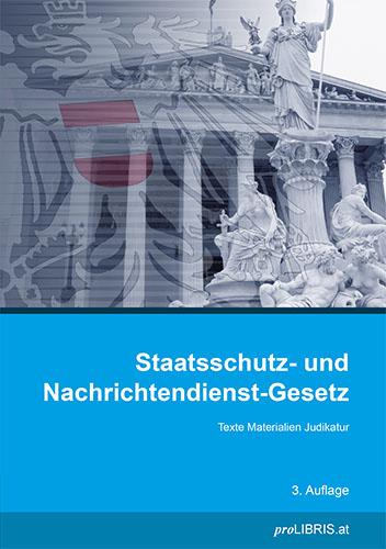 Cover-Bild Staatsschutz- und Nachrichtendienst-Gesetz