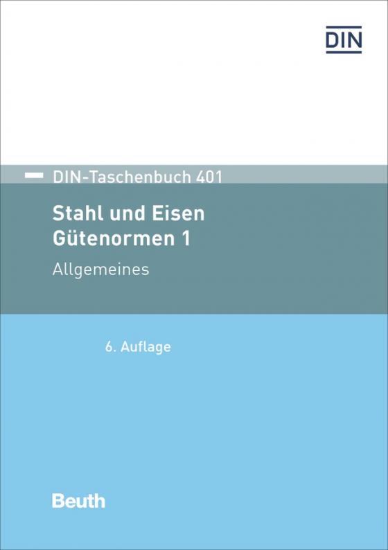 Cover-Bild Stahl und Eisen: Gütenormen 1