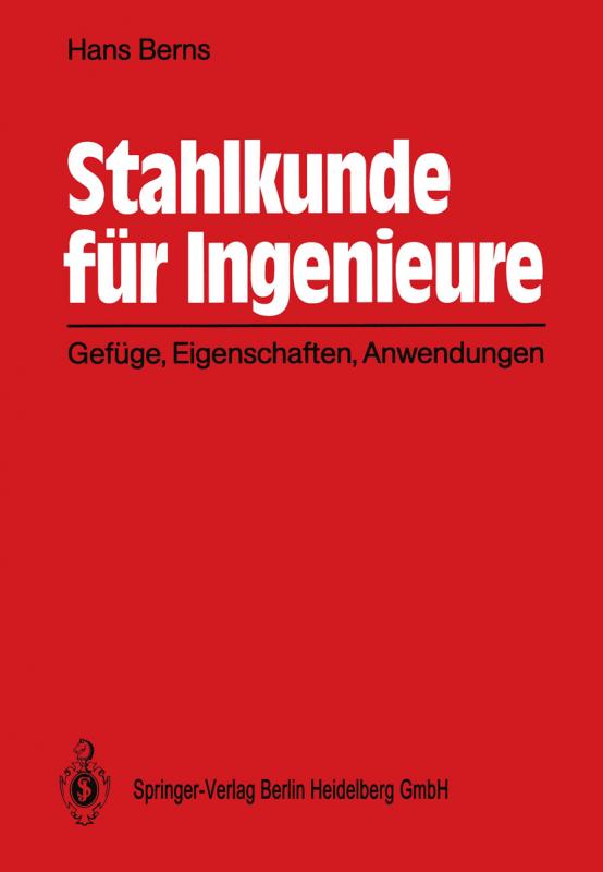 Cover-Bild Stahlkunde für Ingenieure