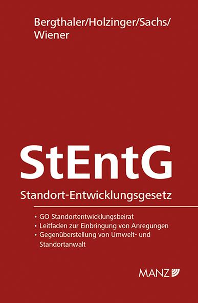 Cover-Bild Standort-Entwicklungsgesetz StEntG
