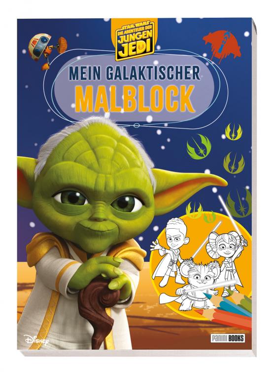 Cover-Bild Star Wars: Die Abenteuer der jungen Jedi - Mein galaktischer Malblock
