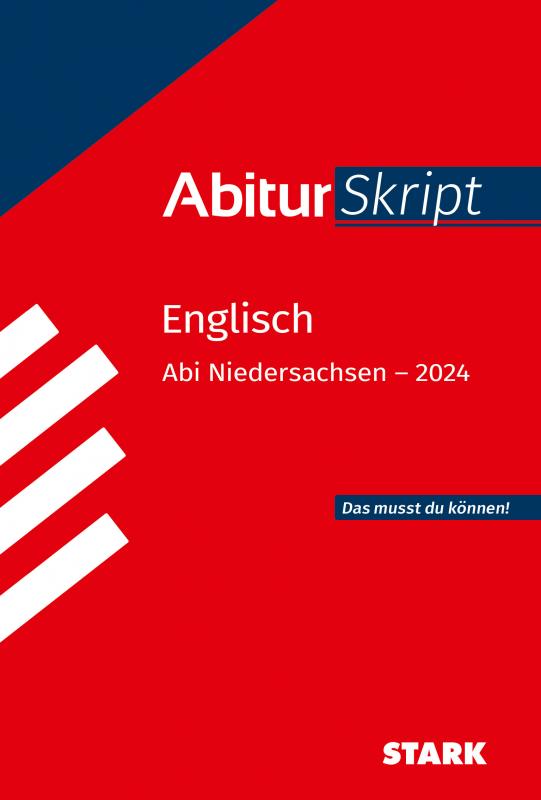 Cover-Bild STARK AbiturSkript - Englisch - Niedersachsen 2024