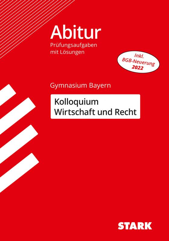 Cover-Bild STARK Kolloquiumsprüfung Bayern - Wirtschaft und Recht