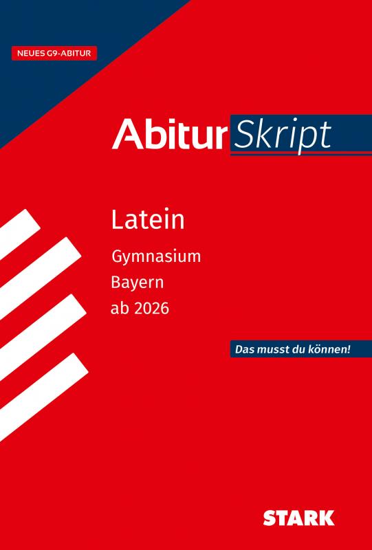 Cover-Bild STARK Latein - AbiturSkript Bayern ab 2026