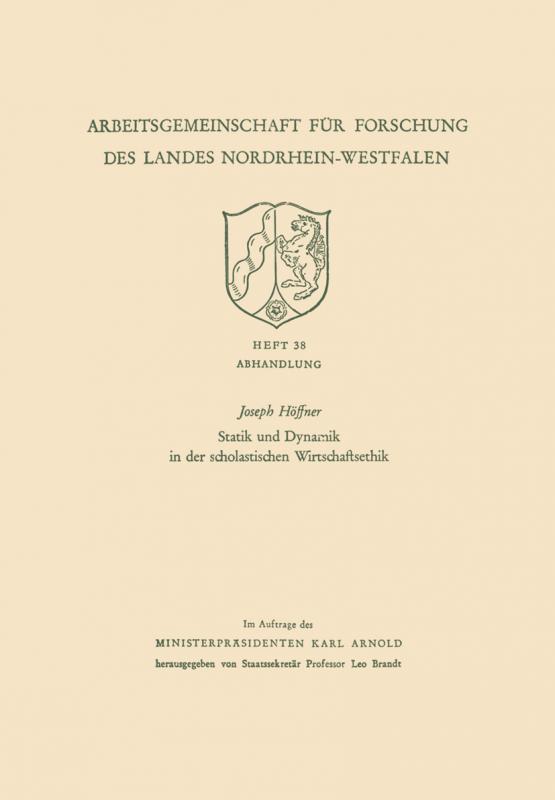 Cover-Bild Statik und Dynamik in der scholastischen Wirtschaftsethik
