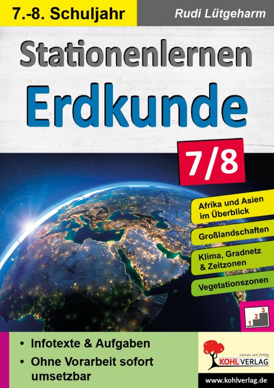 Cover-Bild Stationenlernen Erdkunde / Klasse 7-8