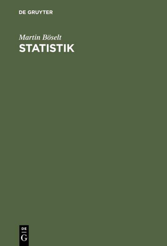 Cover-Bild Statistik
