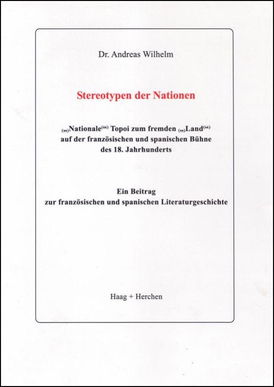 Cover-Bild Stereotypen der Nationen