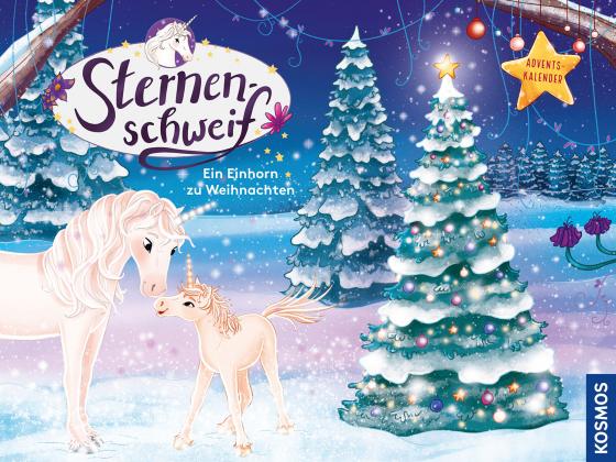 Cover-Bild Sternenschweif Adventskalender, Ein Einhorn zu Weihnachten,