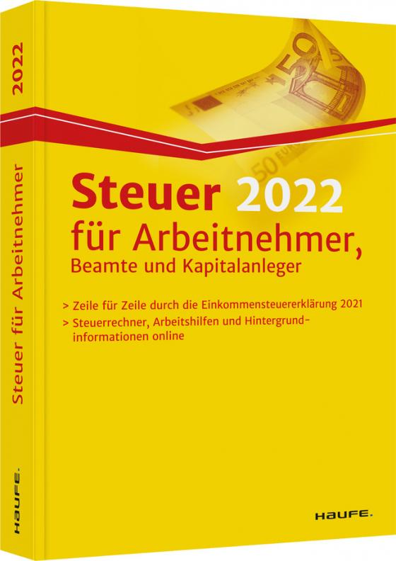 Cover-Bild Steuer 2022 für Arbeitnehmer, Beamte und Kapitalanleger