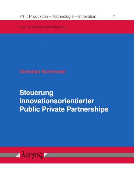 Cover-Bild Steuerung innovationsorientierter Public Private Partnerships