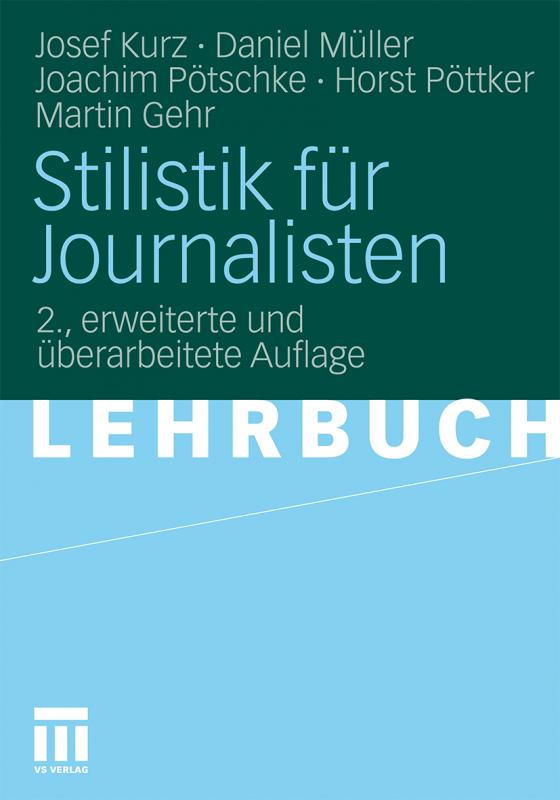 Cover-Bild Stilistik für Journalisten