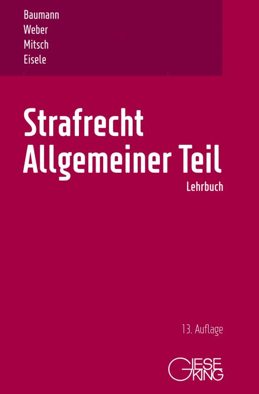 Cover-Bild Strafrecht, Allgemeiner Teil