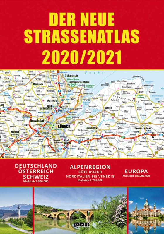 Cover-Bild Straßenatlas 2020/2021 für Deutschland und Europa