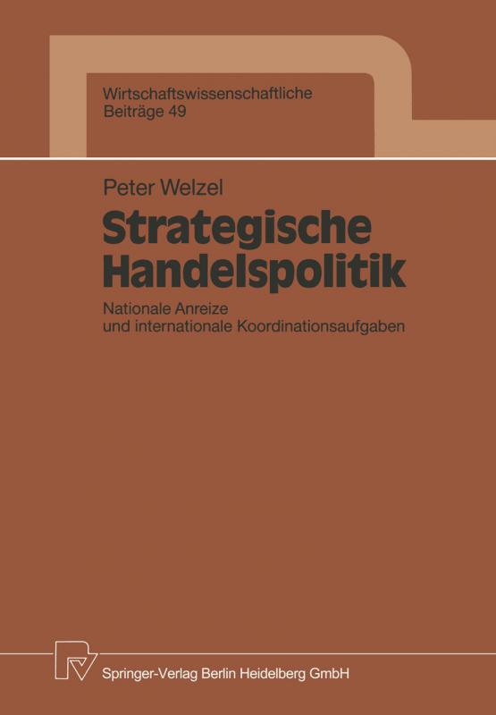 Cover-Bild Strategische Handelspolitik