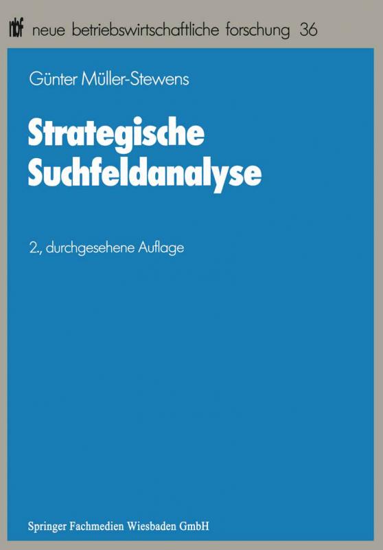 Cover-Bild Strategische Suchfeldanalyse