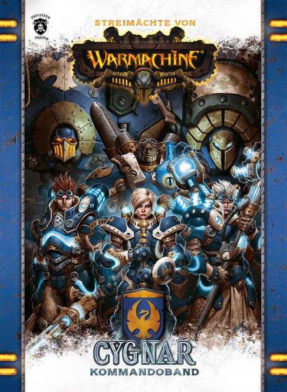 Cover-Bild Streitmächte von Warmachine: Cygnar Kommandoband