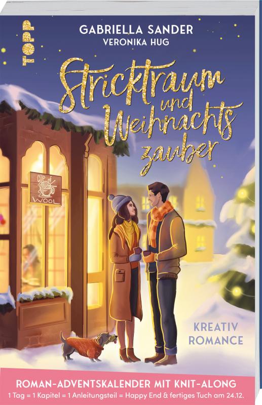 Cover-Bild Stricktraum und Weihnachtszauber. Eine Kreativ-Romance. Mit Multimuster-Tuch-Knit-Along. Adventskalenderbuch