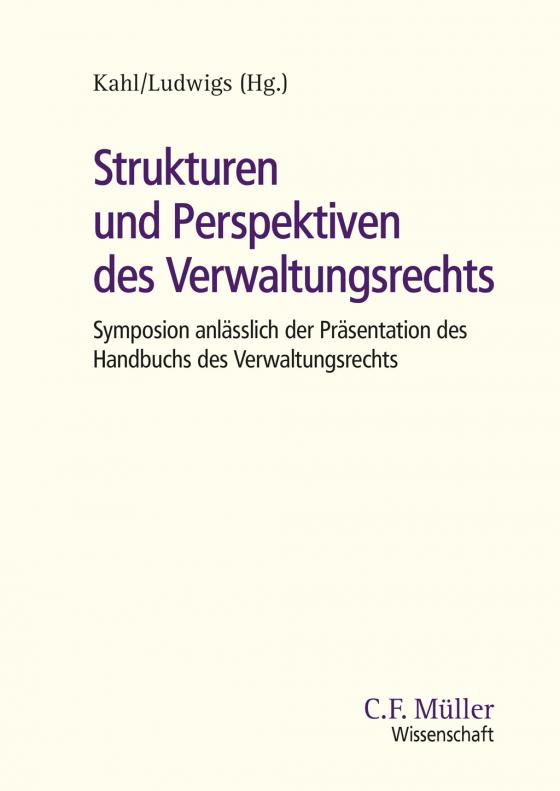 Cover-Bild Strukturen und Perspektiven des Verwaltungsrechts