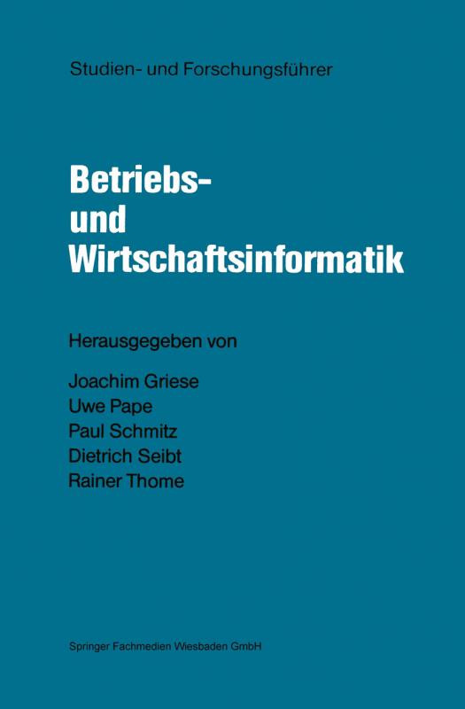 Cover-Bild Studien- und Forschungsführer