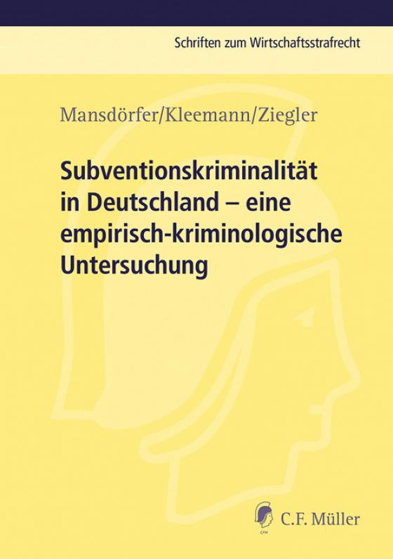 Cover-Bild Subventionskriminalität in Deutschland