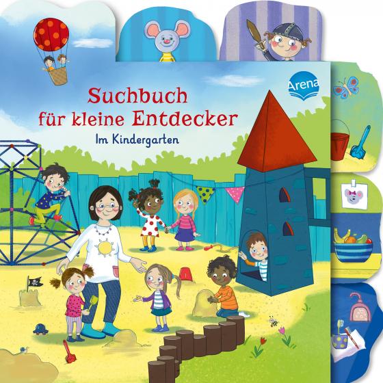 Cover-Bild Suchbuch für kleine Entdecker. Im Kindergarten