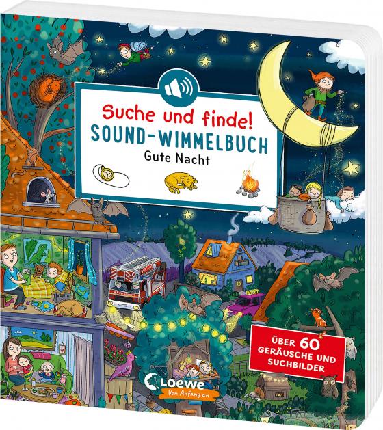 Cover-Bild Suche und finde! Sound-Wimmelbuch - Gute Nacht