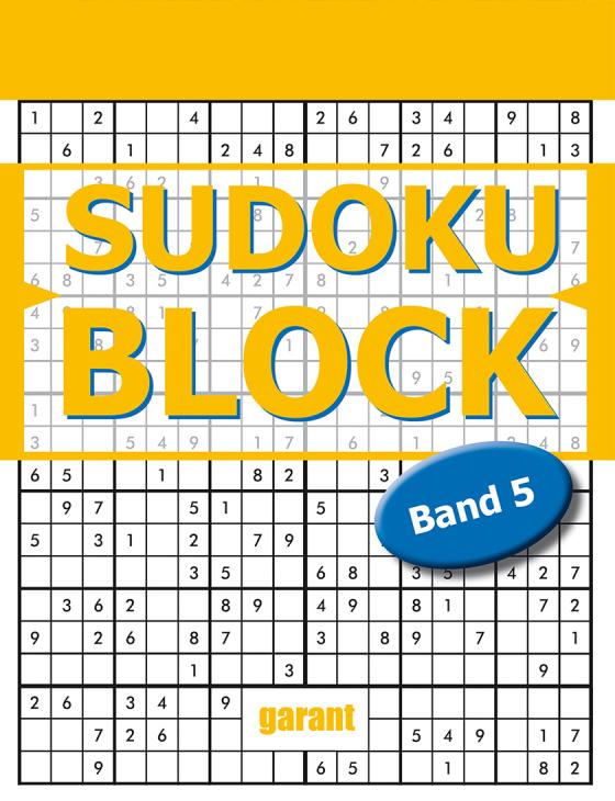 Cover-Bild Sudoku Block Band 5