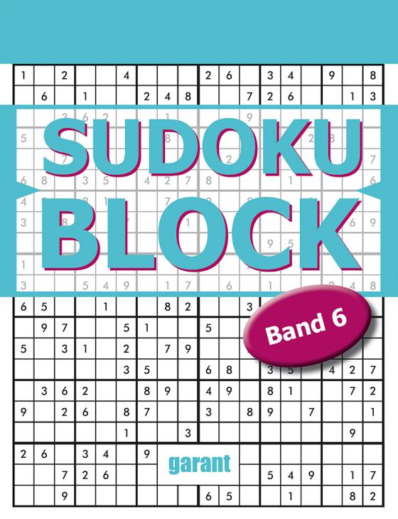 Cover-Bild Sudoku Block Band 6