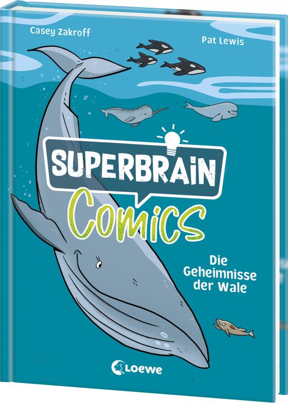 Cover-Bild Superbrain-Comics - Die Geheimnisse der Wale