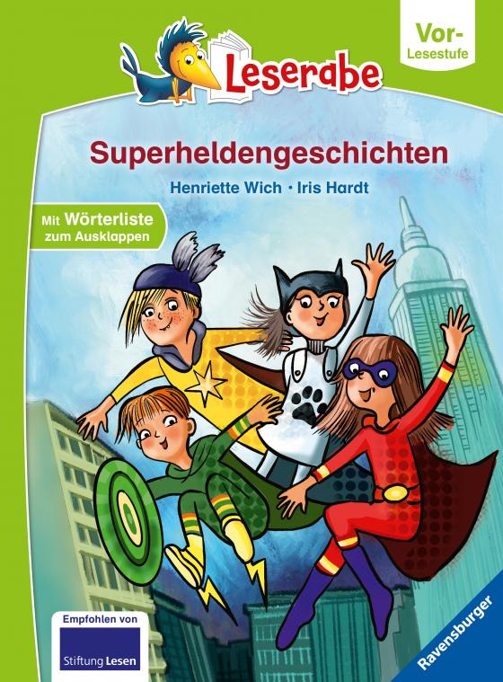 Cover-Bild Superheldengeschichten - Leserabe ab Vorschule - Erstlesebuch für Kinder ab 5 Jahren
