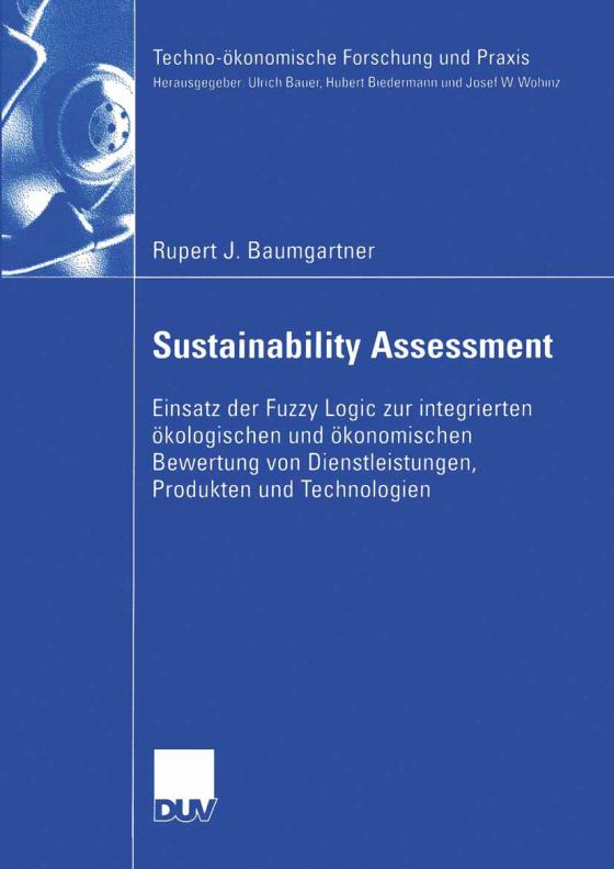 Cover-Bild Sustainability Assessment