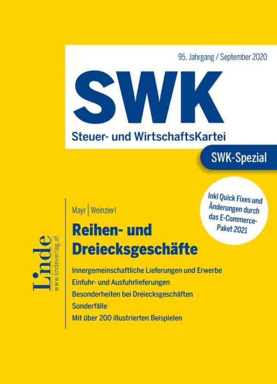 Cover-Bild SWK-Spezial Reihen- und Dreiecksgeschäfte