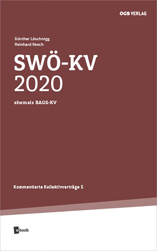 Cover-Bild SWÖ-KV 2020