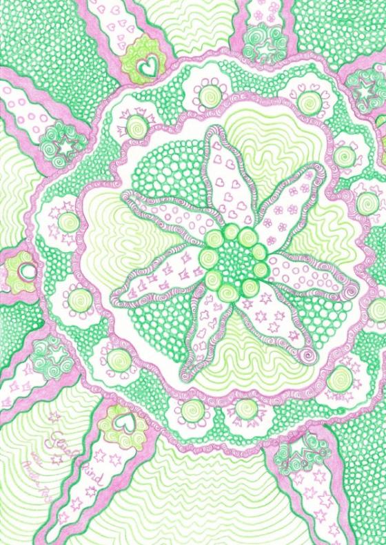 Cover-Bild Tagebuch, Notizbuch DIN A5 / Tagebuch, Notizbuch DIN A5 mit dem Mandala: Glückskind