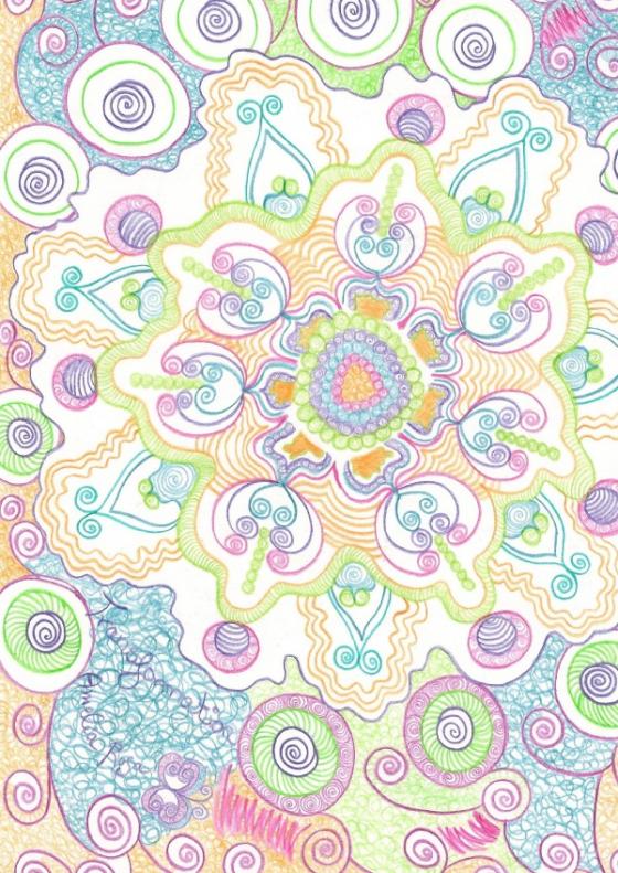 Cover-Bild Tagebuch, Notizbuch DIN A5 / Tagebuch, Notizbuch DIN A5 mit dem Mandala: Transformation