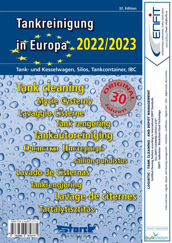 Cover-Bild Tankreinigung in Europa 2022/2023