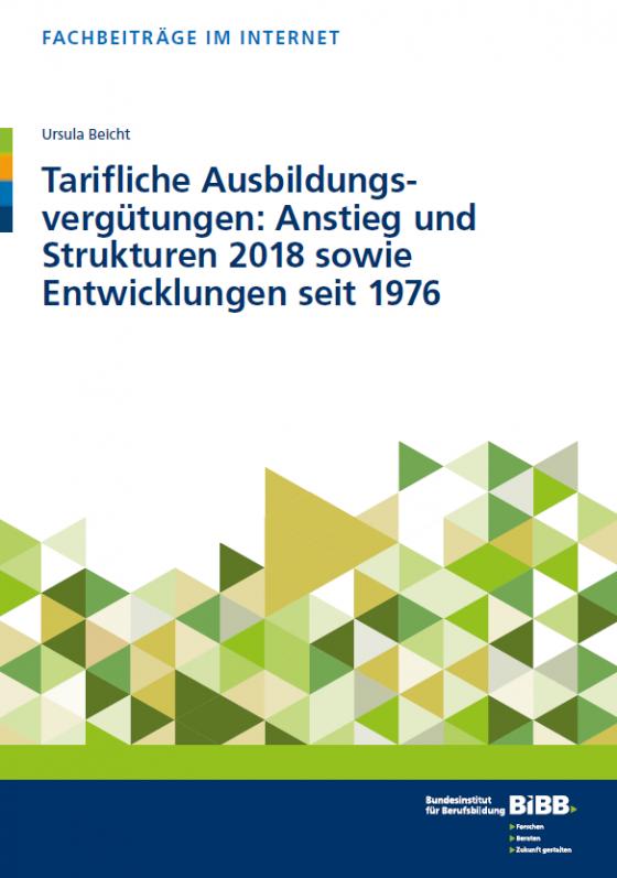 Cover-Bild Tarifliche Ausbildungsvergütungen