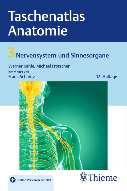 Cover-Bild Taschenatlas Anatomie, Band 3: Nervensystem und Sinnesorgane
