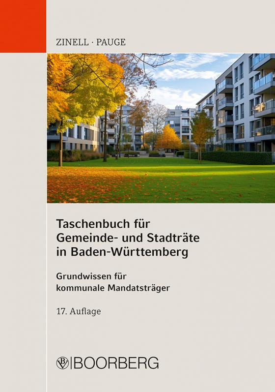 Cover-Bild Taschenbuch für Gemeinde- und Stadträte in Baden-Württemberg